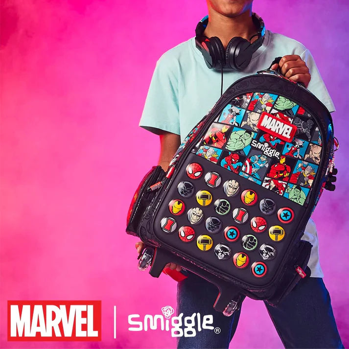 Smiggle Trolley Backpack - 18 Premium Quality - Kidspark
