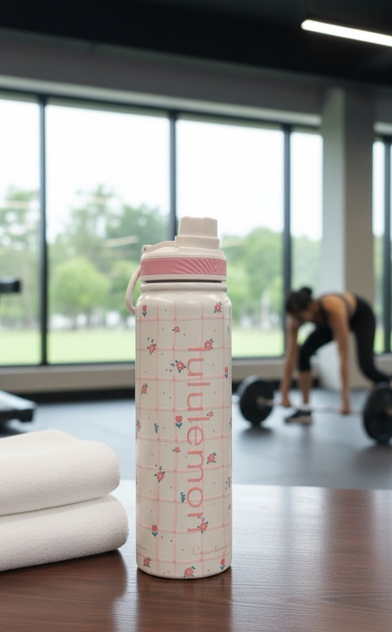 Lululemon steel insulated bottle 800 mL