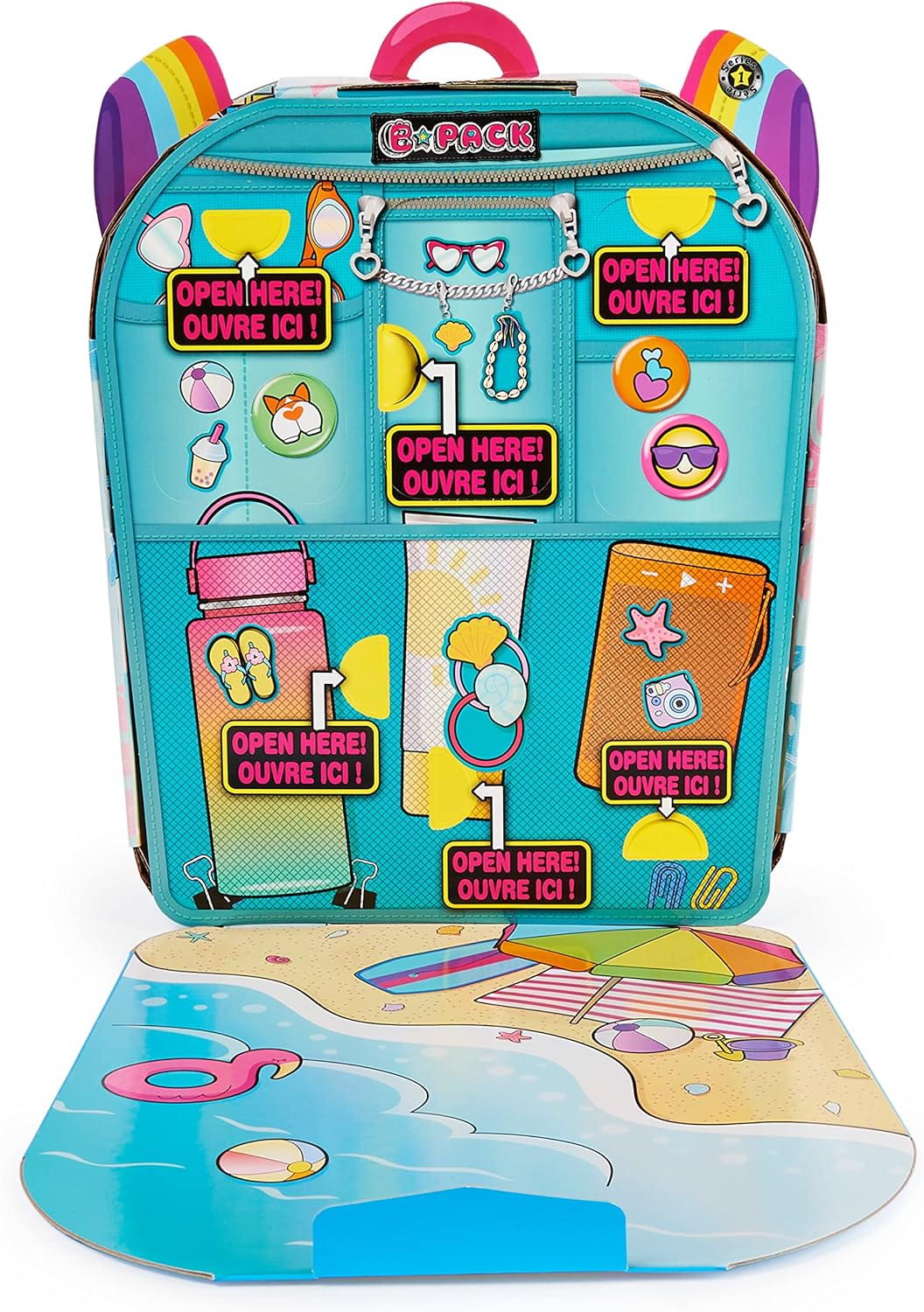 B.Pack deluxe play set + 11 surprises - Kidspark