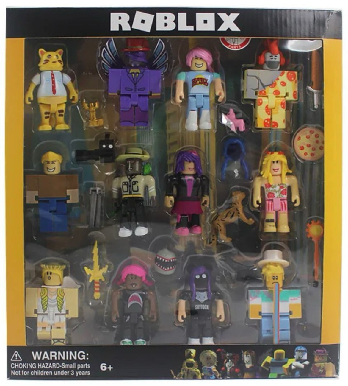 Roblox, 12 pcs figure set with accessories - Kidspark