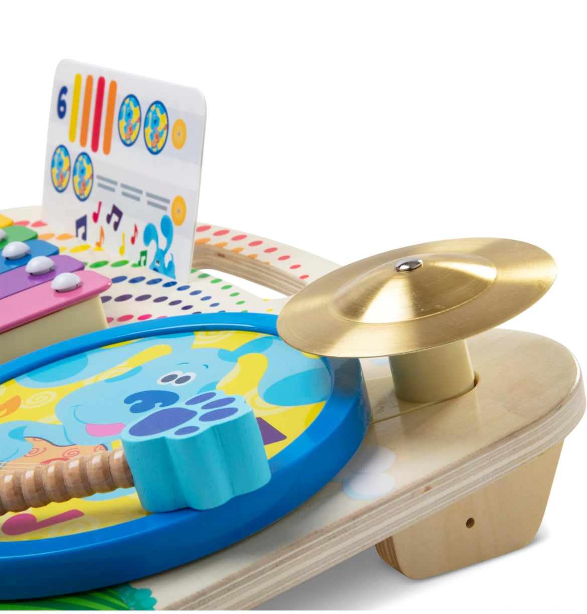 Melissa and Doug blues clues wooden musical play set