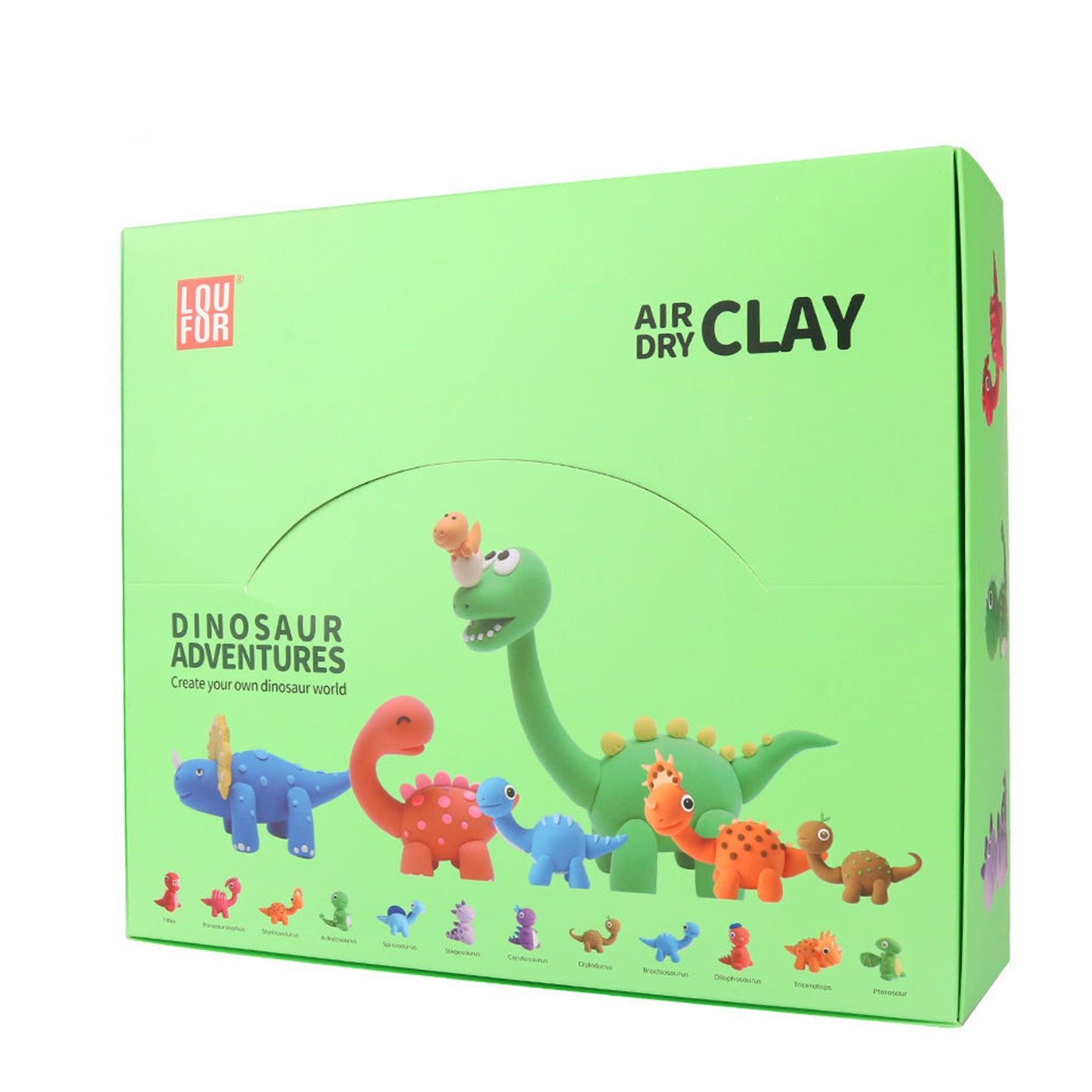 Dino DIY adventure Air Dry Clay 1 pcs - Kidspark