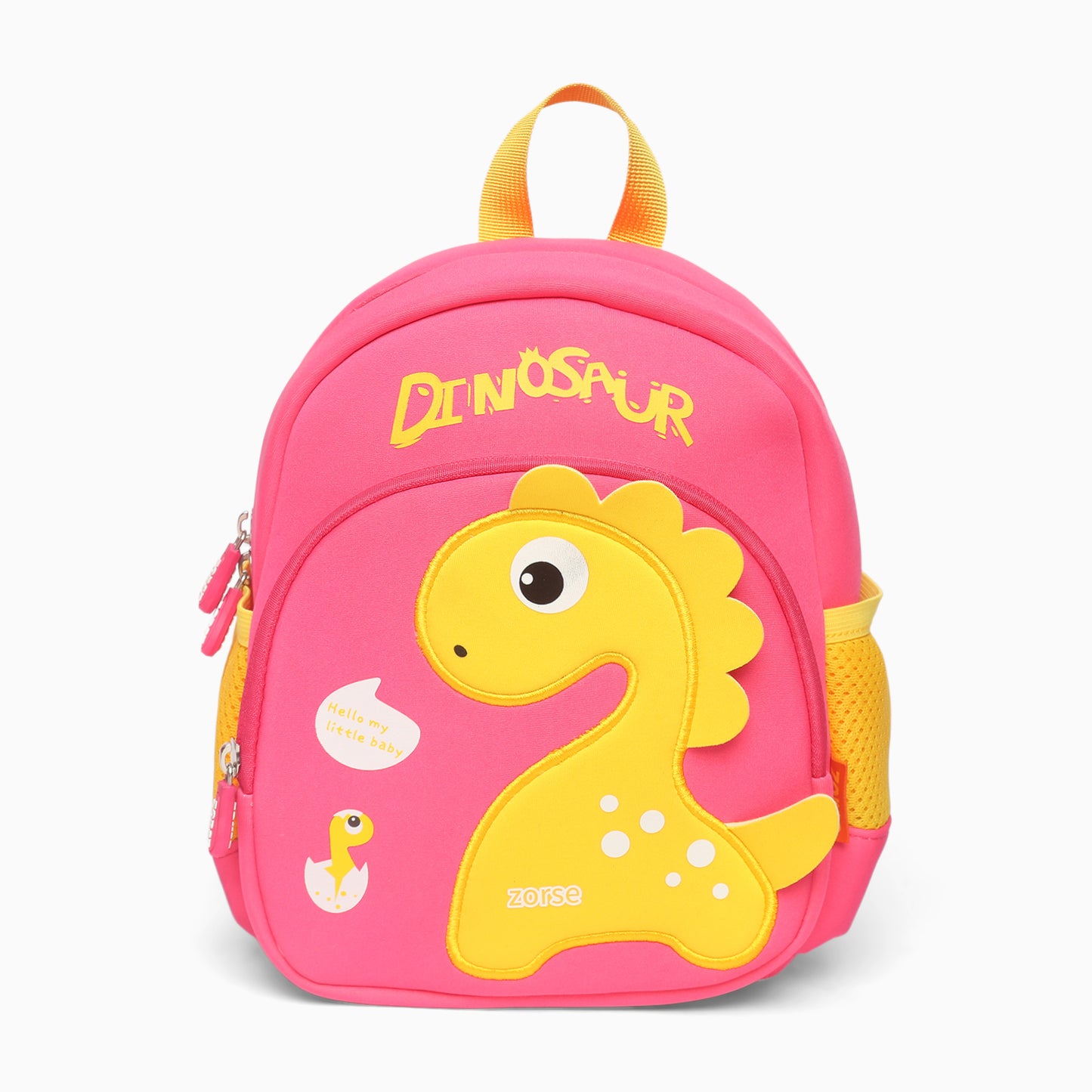 ZORSE 3D premium quality Dino bag for Preschool kids (pink) - Kidspark