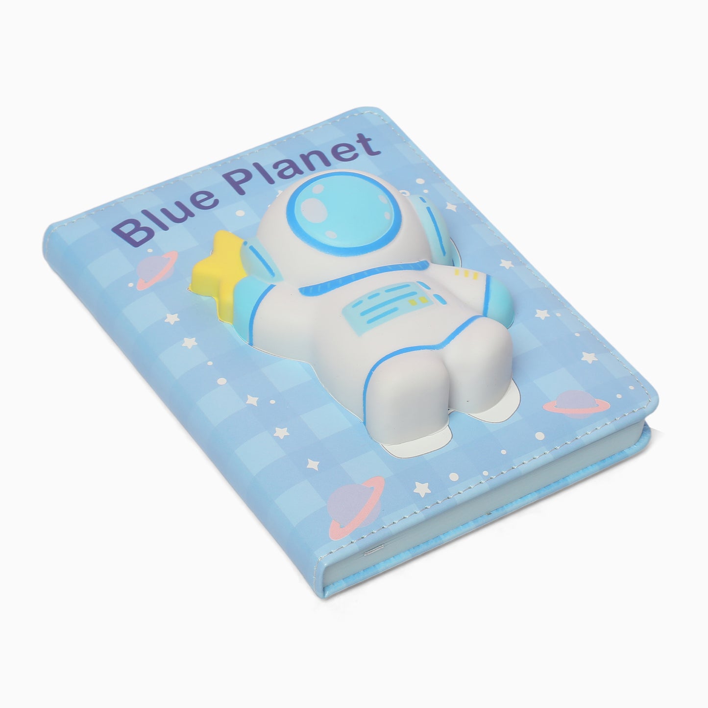 ZORSE Cute 3D Squishy Space Themed Fancy Notebook with printed pages for your tots - Kidspark