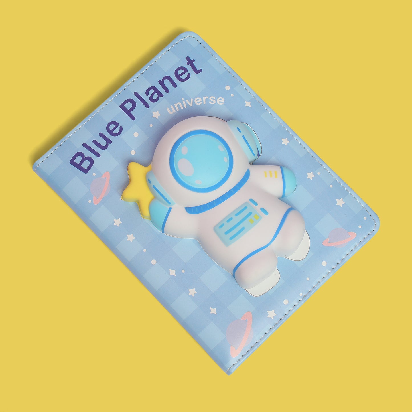 ZORSE Cute 3D Squishy Space Themed Fancy Notebook with printed pages for your tots - Kidspark