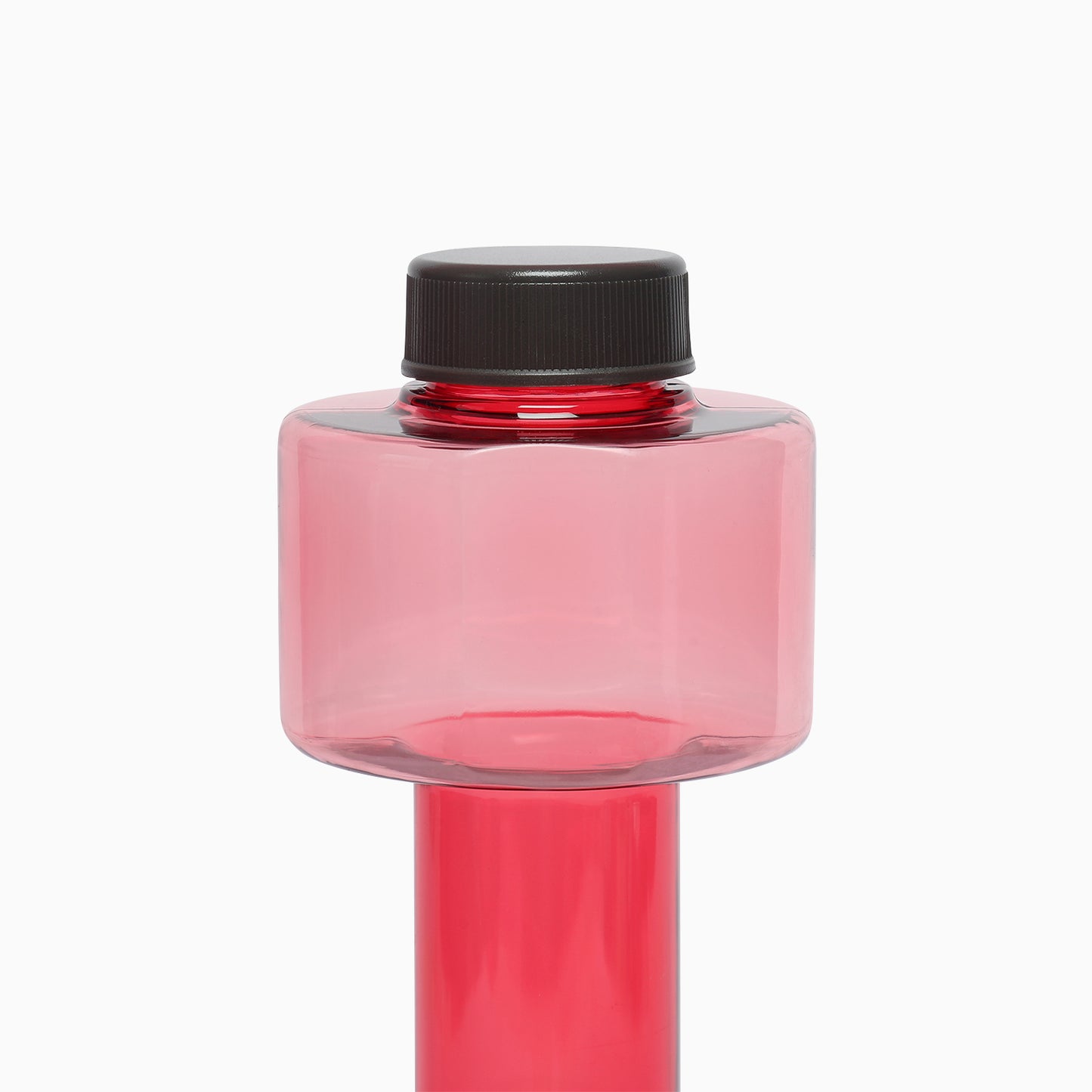 plastic dumbbell bottle for your inner gym freak - 550 ml (pink) - Kidspark