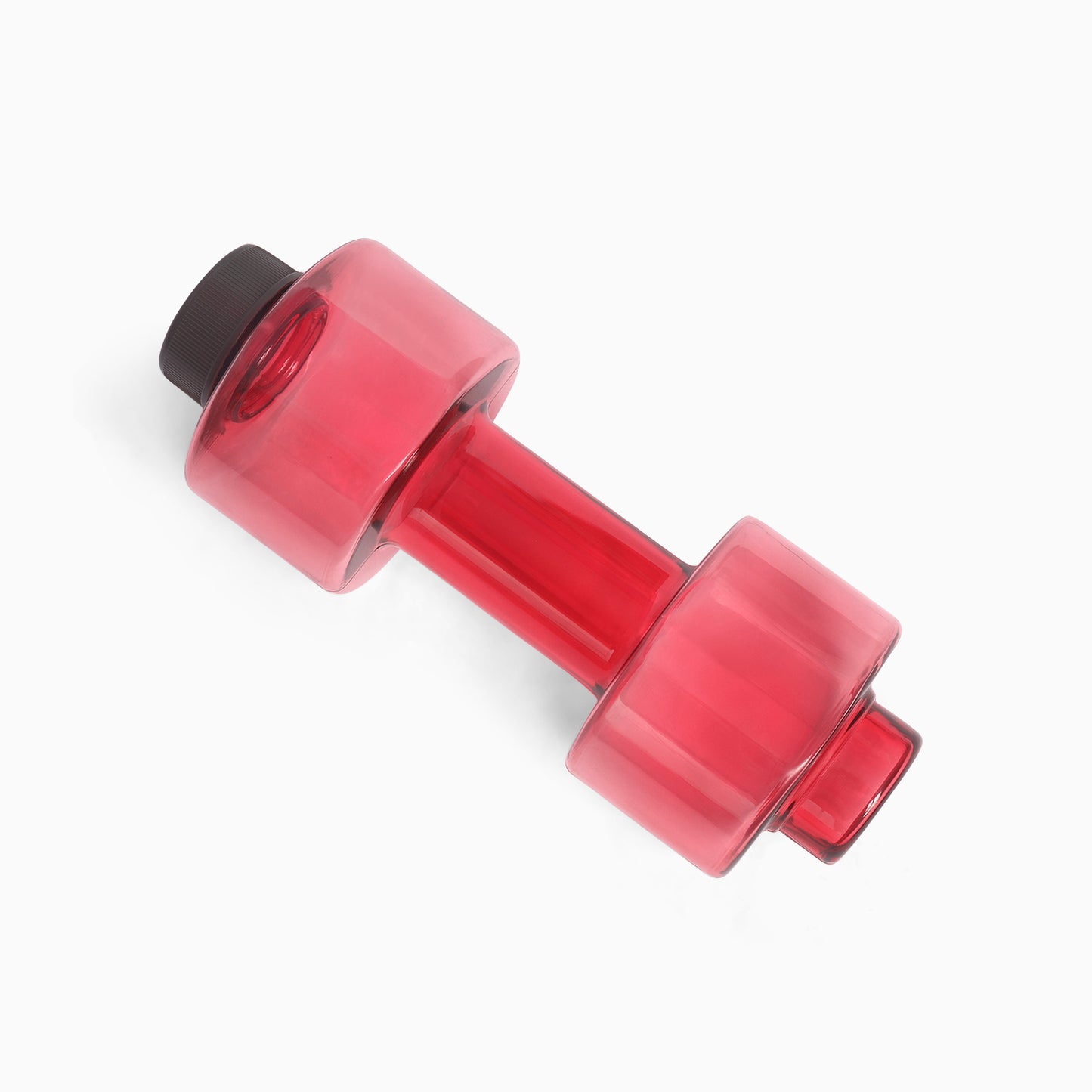 plastic dumbbell bottle for your inner gym freak - 550 ml (pink) - Kidspark