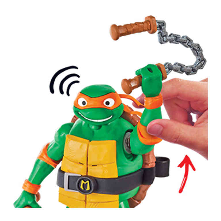 Teenage mutant ninja turtles Michelangelo figure - Kidspark