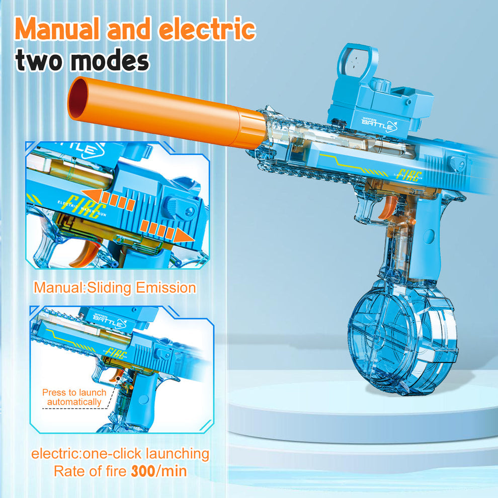 ThunderStrike - Desert Eagle Electric Water Gun - 32ft - Kidspark