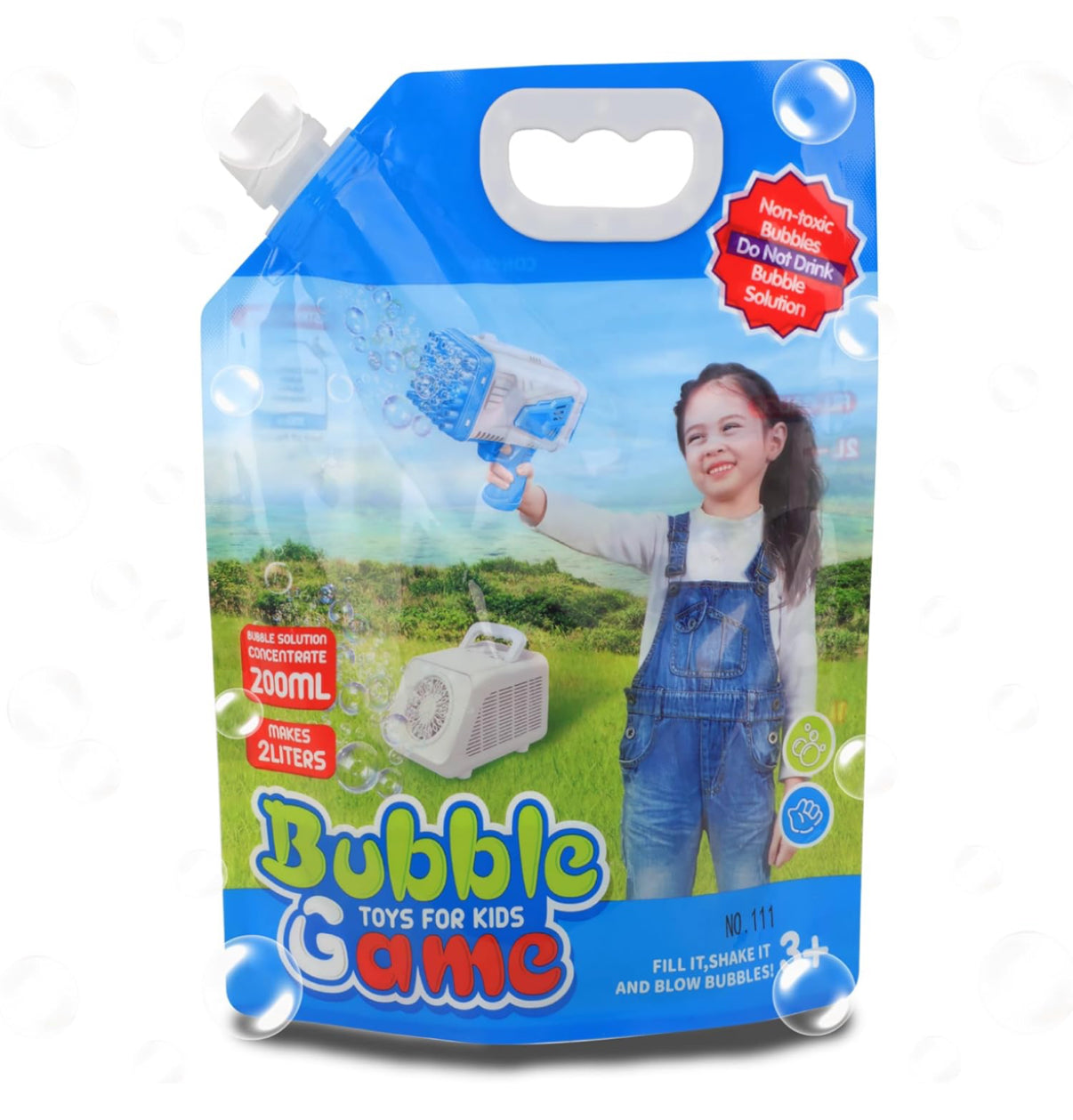 Concentrated Bubble Solution for Bubble Machine, 200ML
