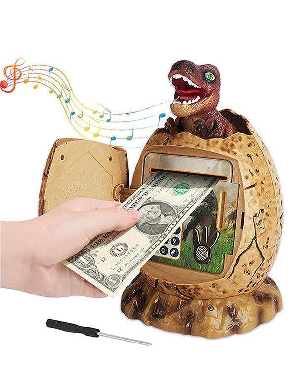 Premium quality dino lamp + money bank - Kidspark