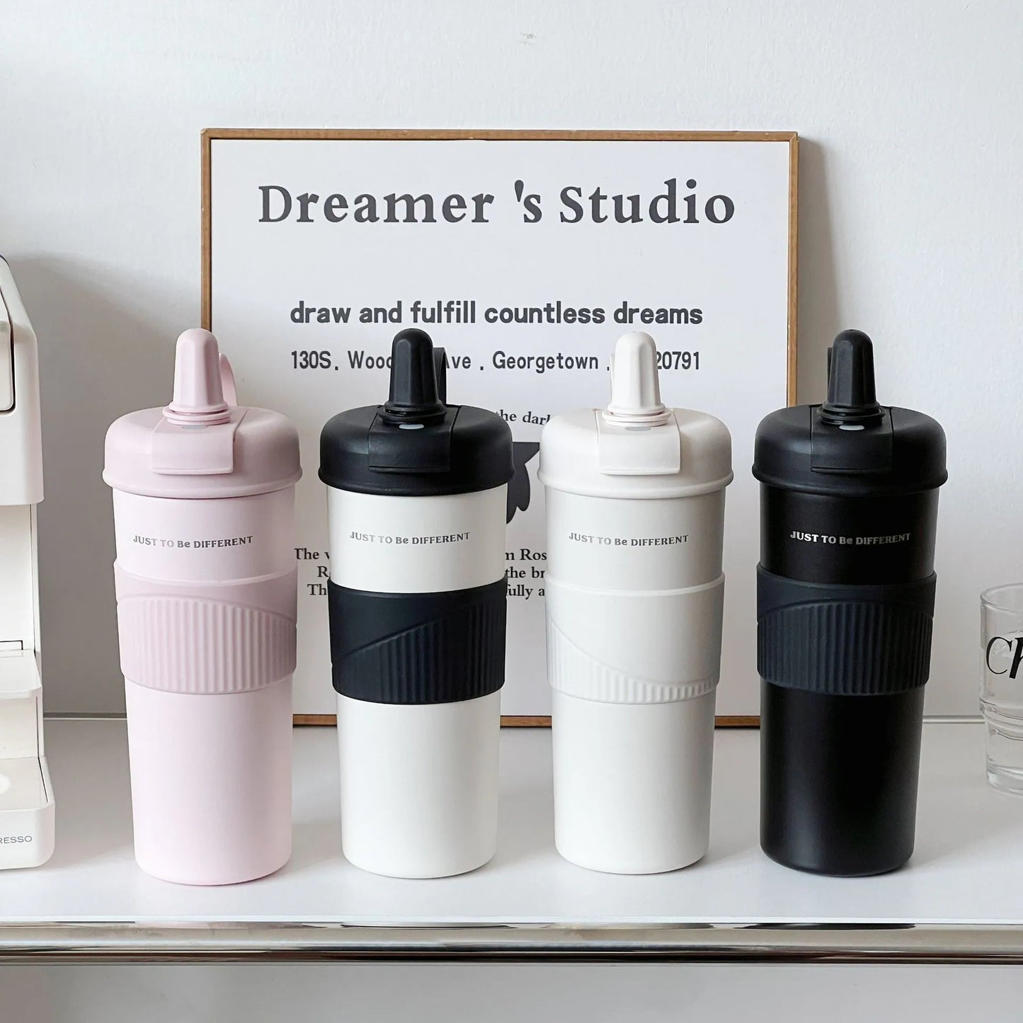 Just be different insulated steel water bottle