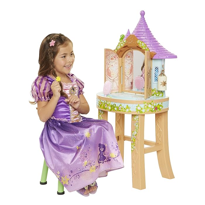 Disney princess ranpunzel tower vanity play set