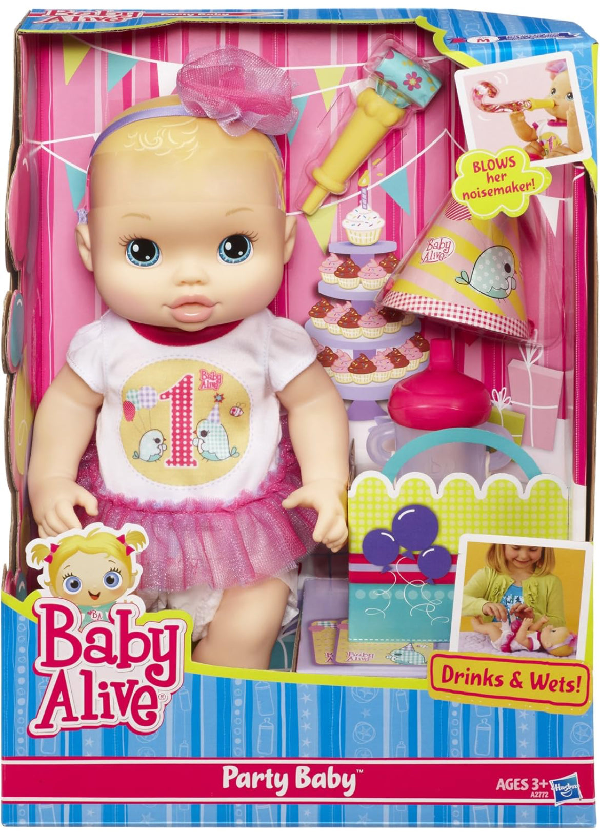 Baby alive, party baby set - Kidspark