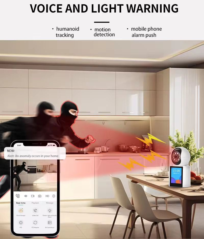 Video camera 360* with calling and motion sensor for kids - Kidspark