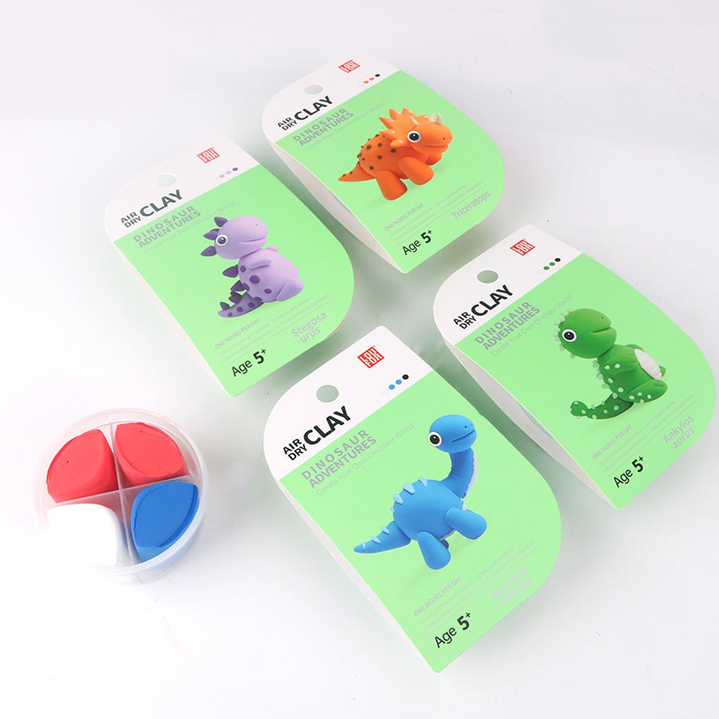 Dino DIY adventure Air Dry Clay 1 pcs - Kidspark