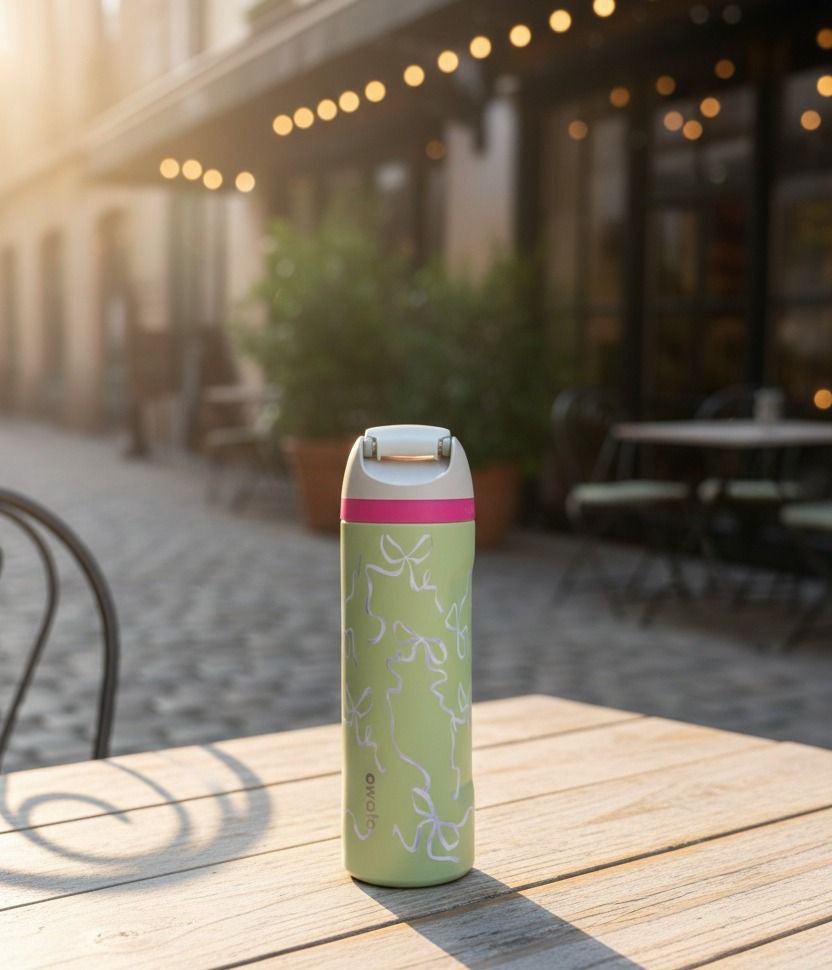 Owala | green bow | FreeSip - 710ml | 24 oz