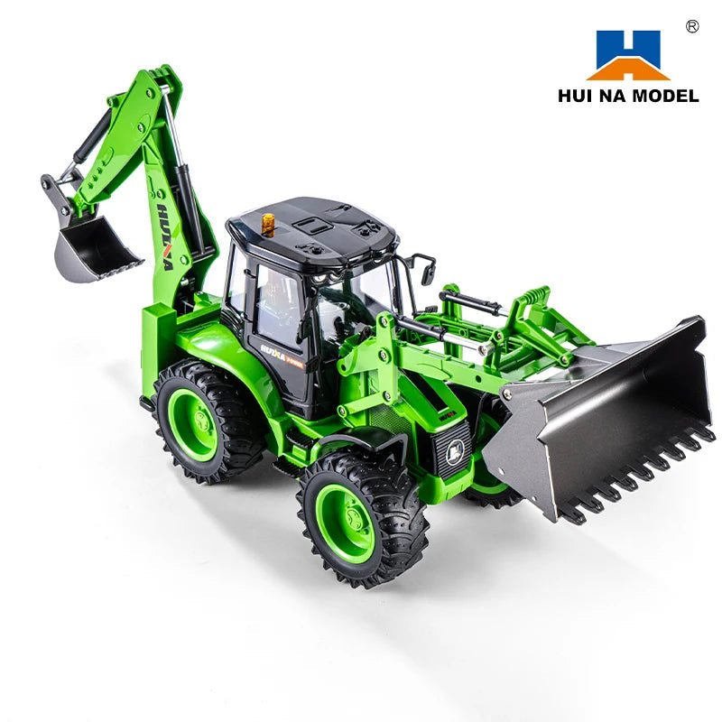 HUINA 9 CH 1579 1:14 REMOTE CONTROL BACKHOE LOADER (2025 MODEL)