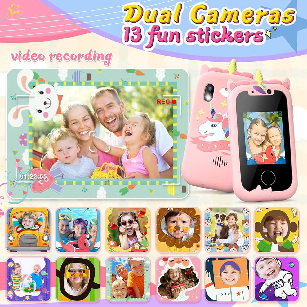 Unicorn Touch Smartphone | 512MB | Camera, Games, Pedometer - Kidspark