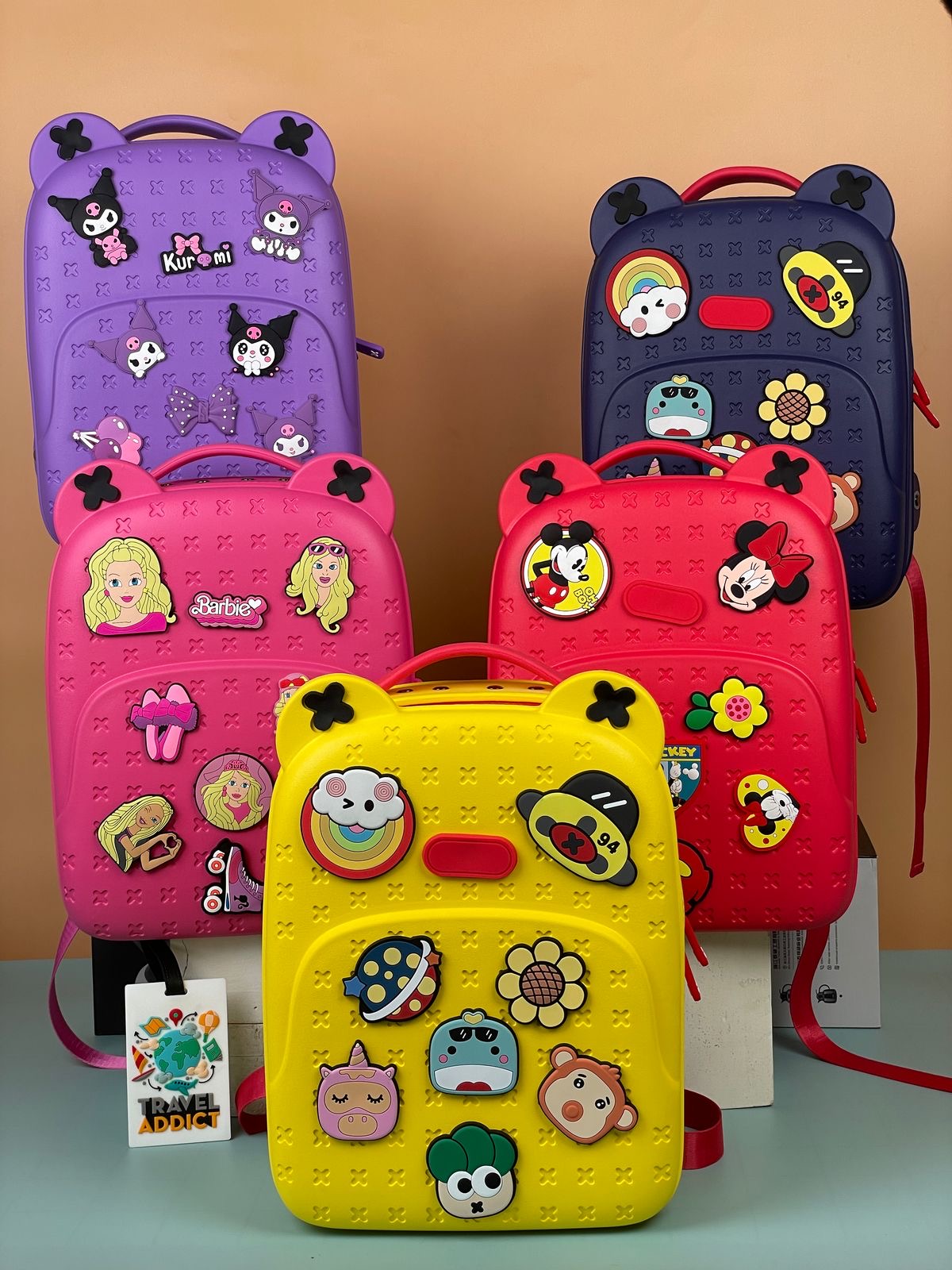 Crocs Style Silicone Backpack with DIY Jibbitz - Kidspark