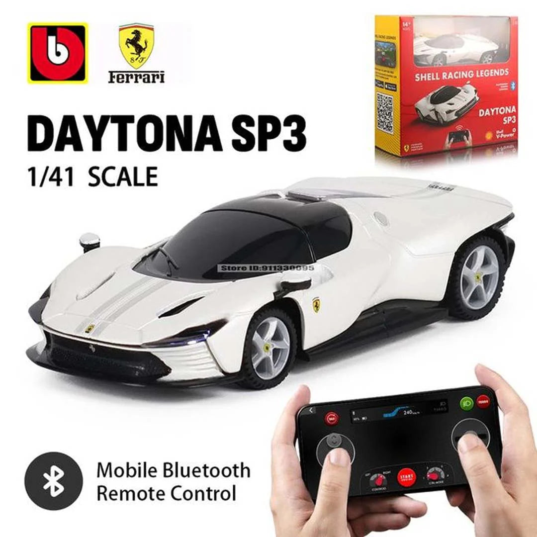 Bburago 1:41 Ferrari Daytona SP3 remote-controlled racing car