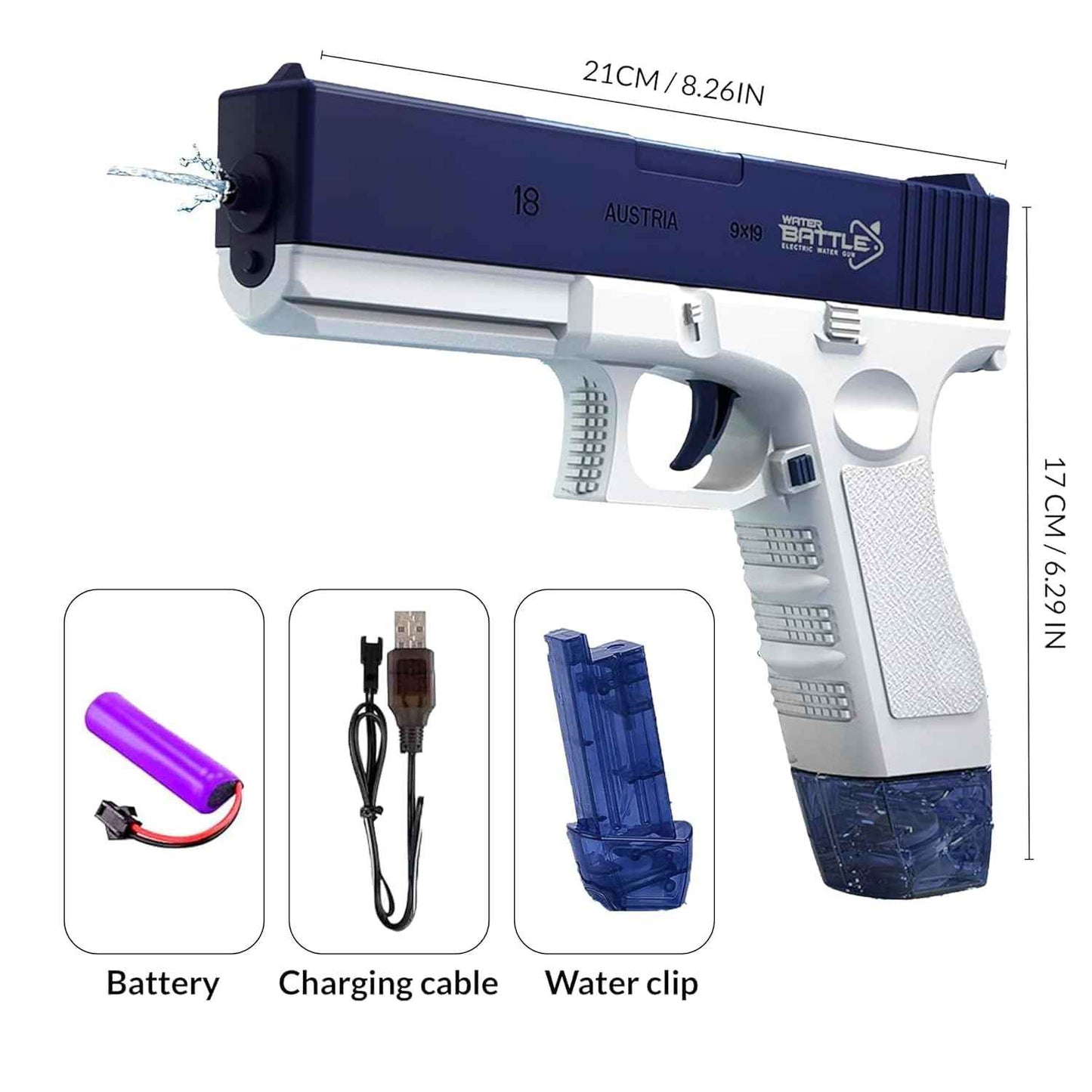 Water arms- P9 automatic electric water gun