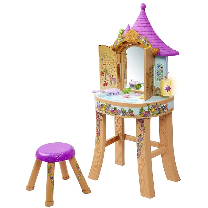 Disney princess ranpunzel tower vanity play set