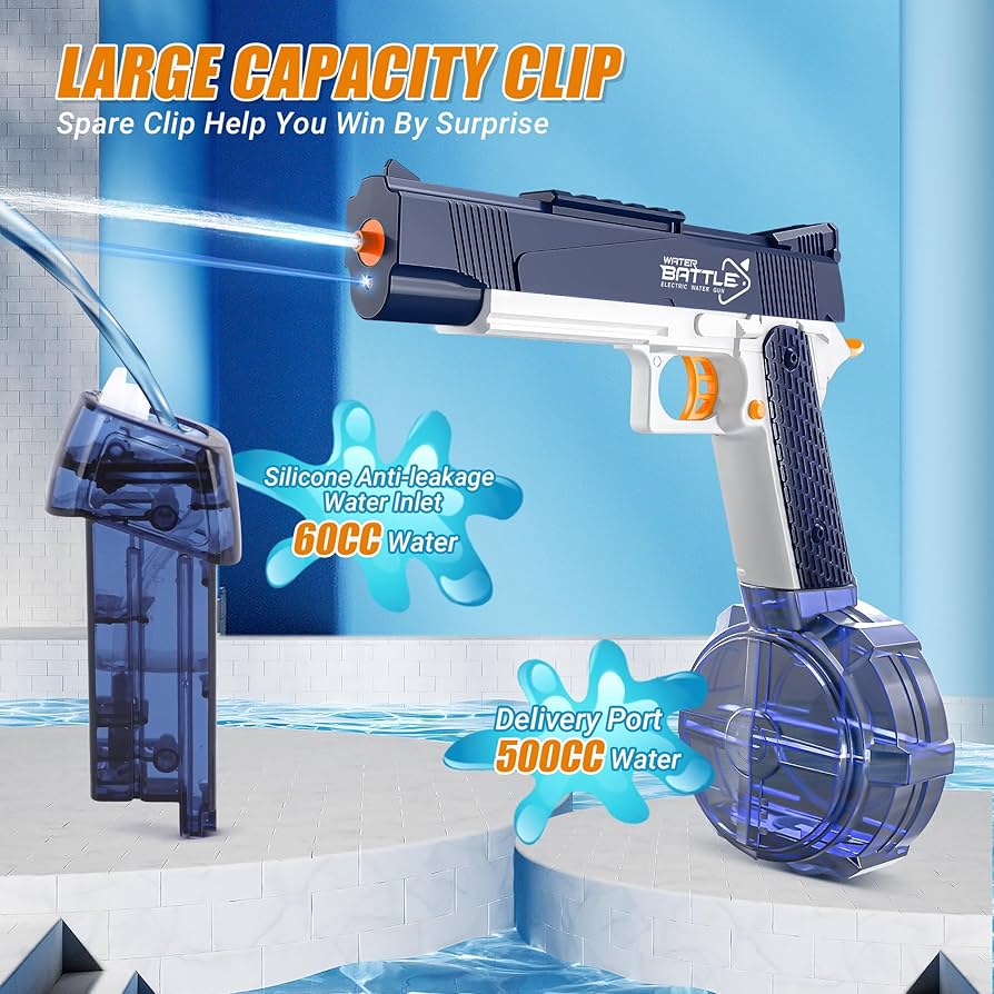 Water arms - Electric Water Gun - Kidspark