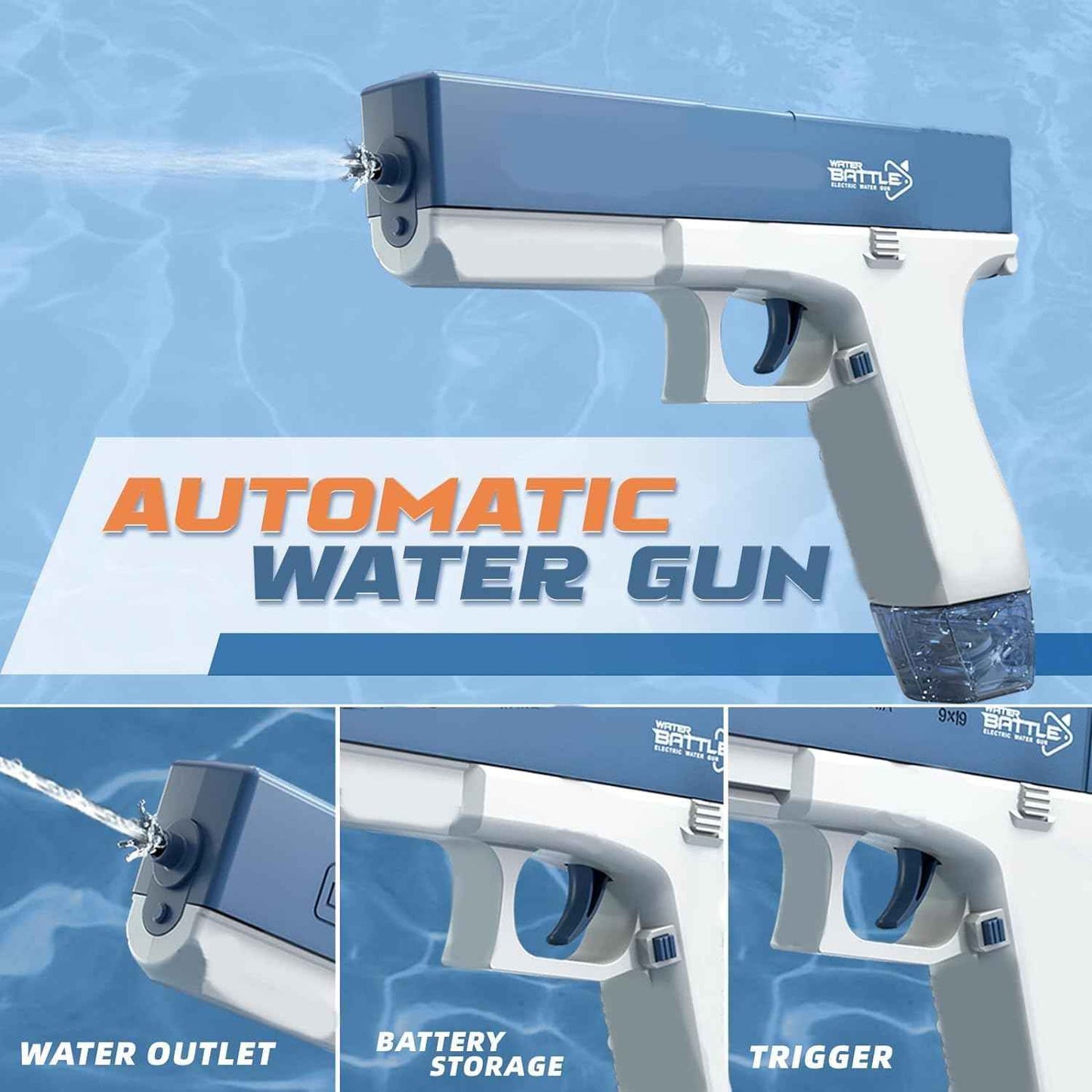 Water arms- P9 automatic electric water gun