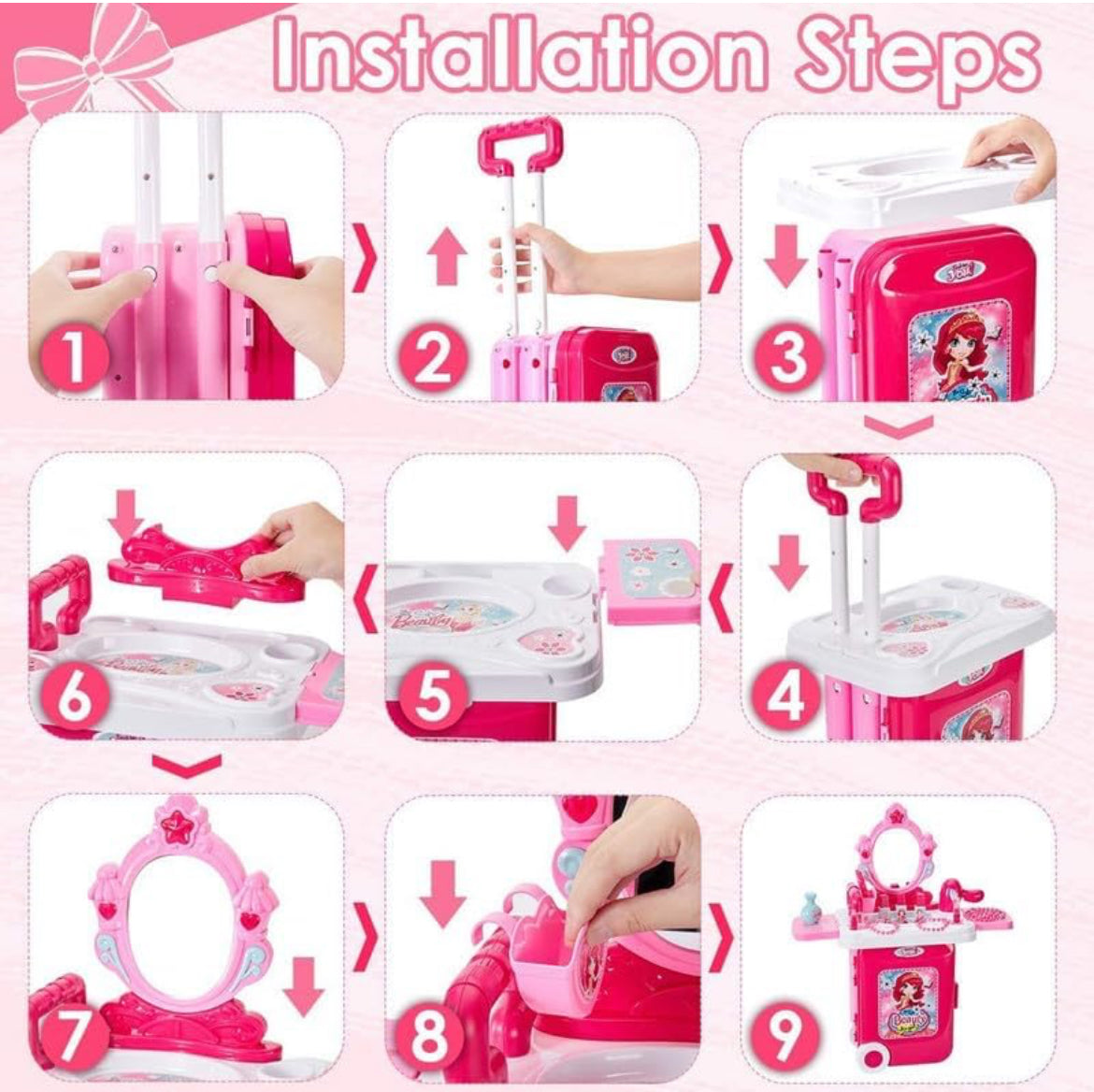 Pretend play- beauty special set for girls - Kidspark