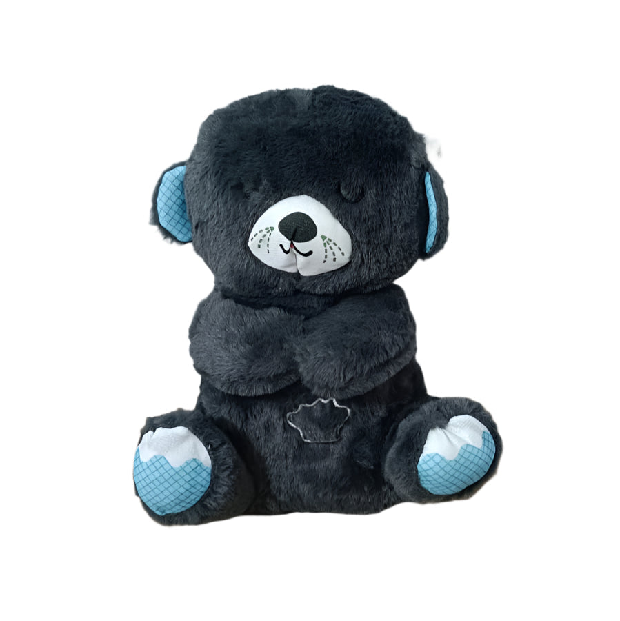 Premium Breathing Baby Otter Plushie with melodious music