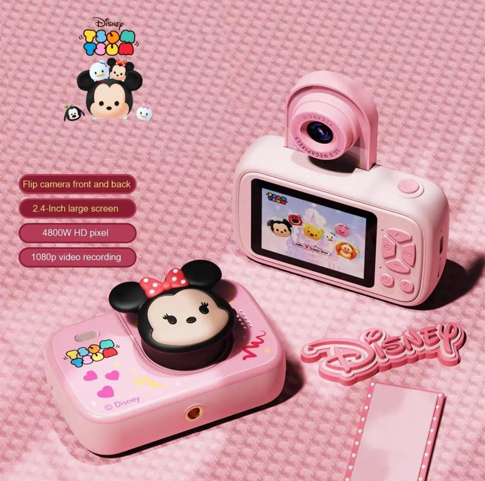 Disney Camera - 50MP with Vlogging Stand - Kidspark