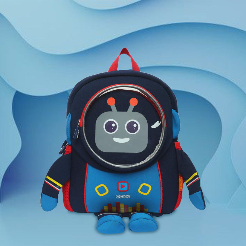 ZORSE 3D robot shaped bag for school kids - Kidspark
