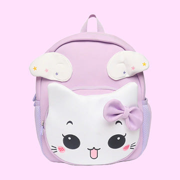 ZORSE premium quality 3D kitten bag for kids SMALL size (purple) - Kidspark