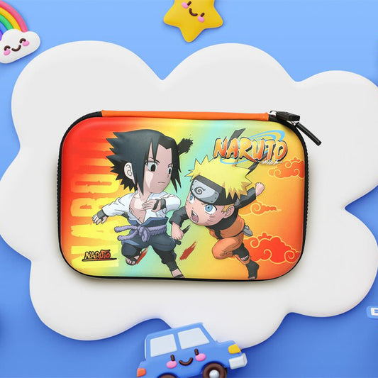 School Kids Hard Case naruto Print Pencil Pouch big size - Kidspark