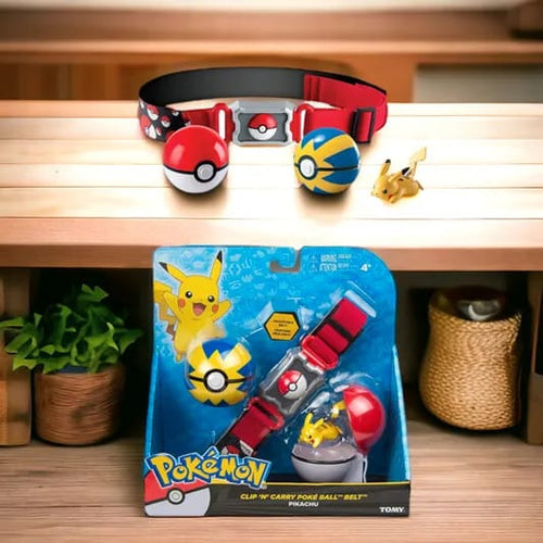 Pokémon originals- clip and carry poke ball figure set