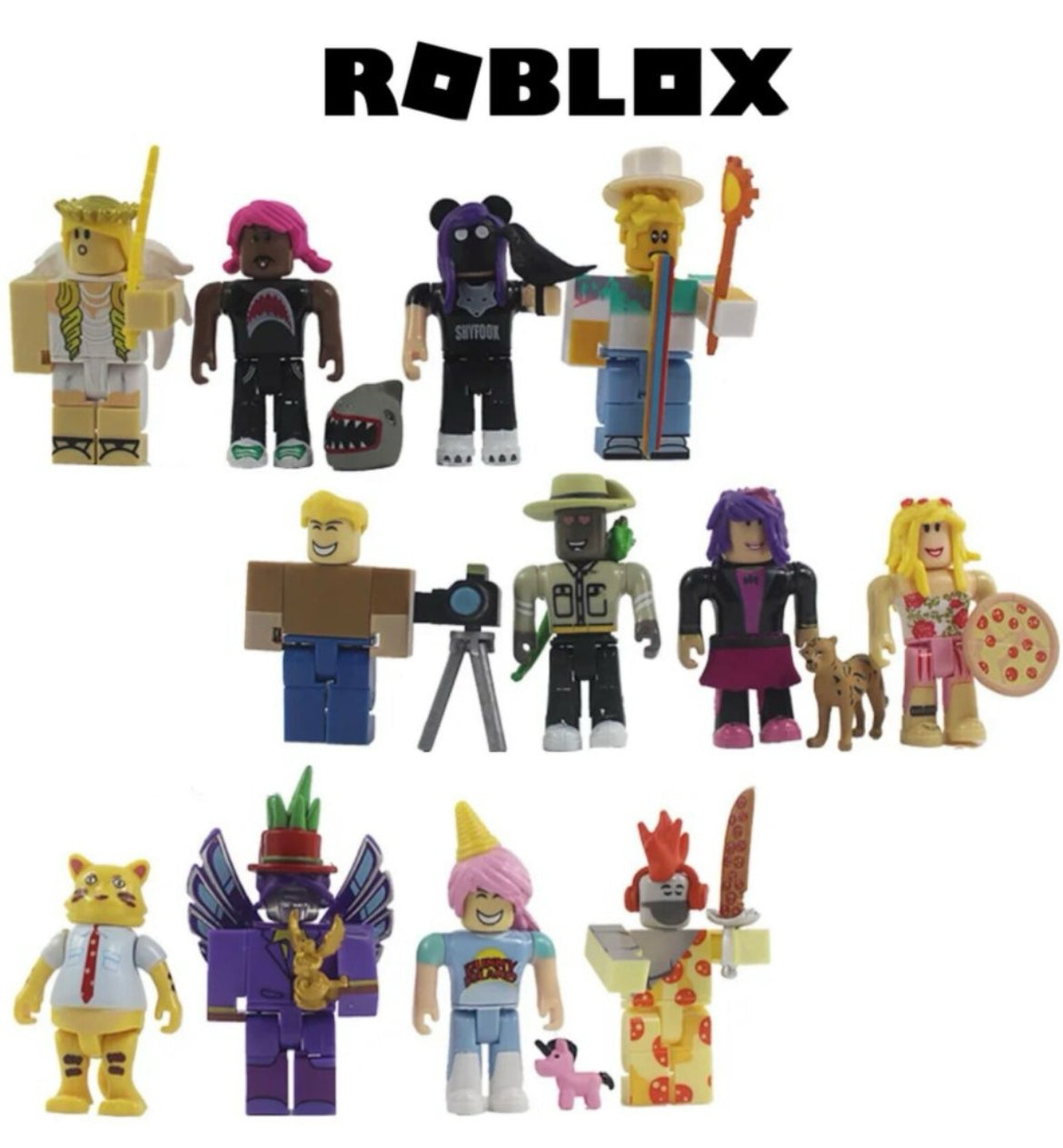 Roblox, 12 pcs figure set with accessories - Kidspark