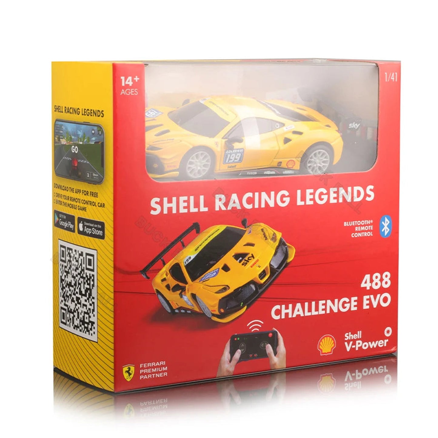 Bburago 1:41 Ferrari 488 Challenge EVO remote-controlled racing car