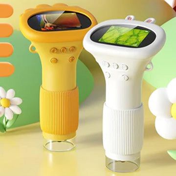 Kids premium digital microscope, 1000x magnification, 2 MP LENS - Kidspark