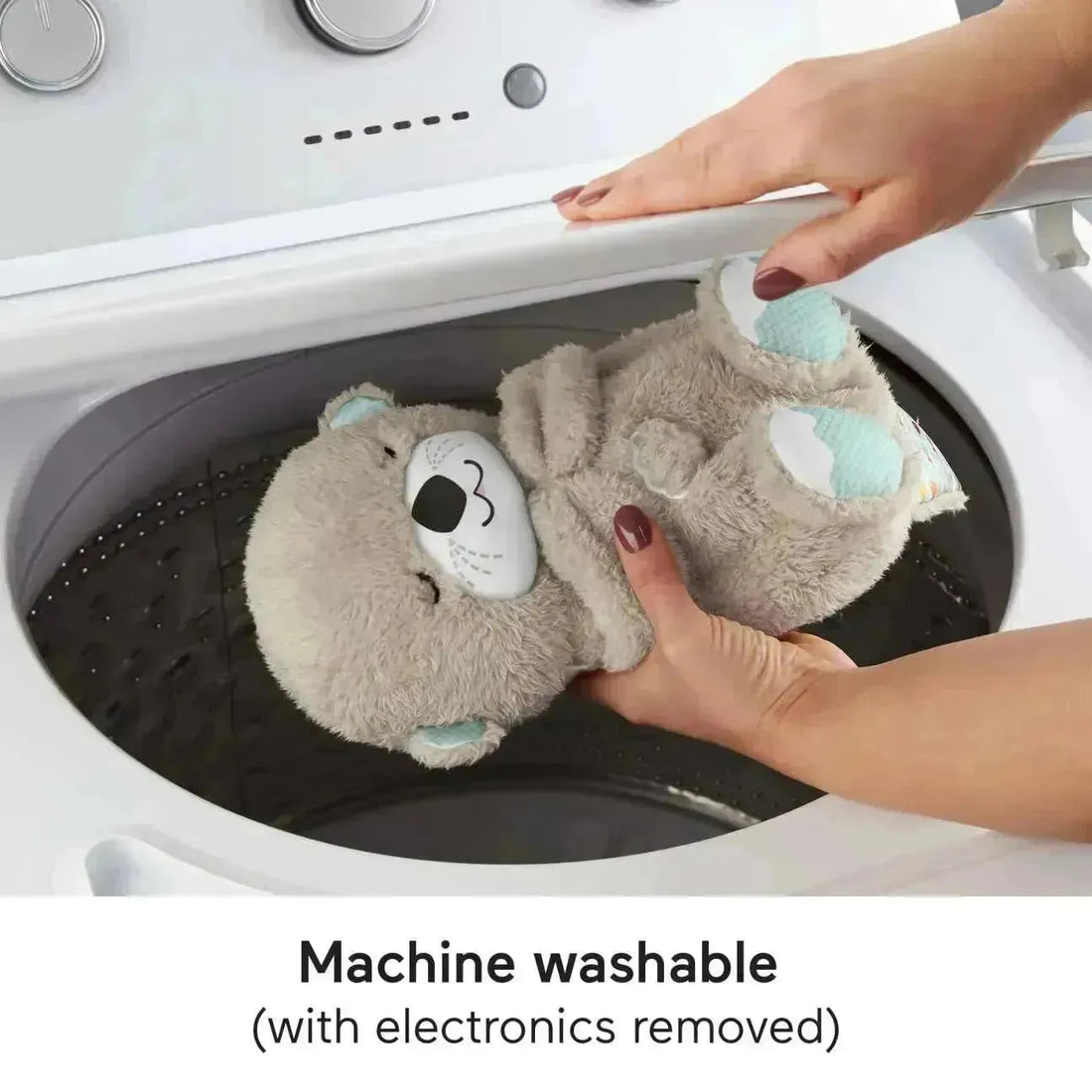 Premium Breathing Baby Otter Plushie with melodious music