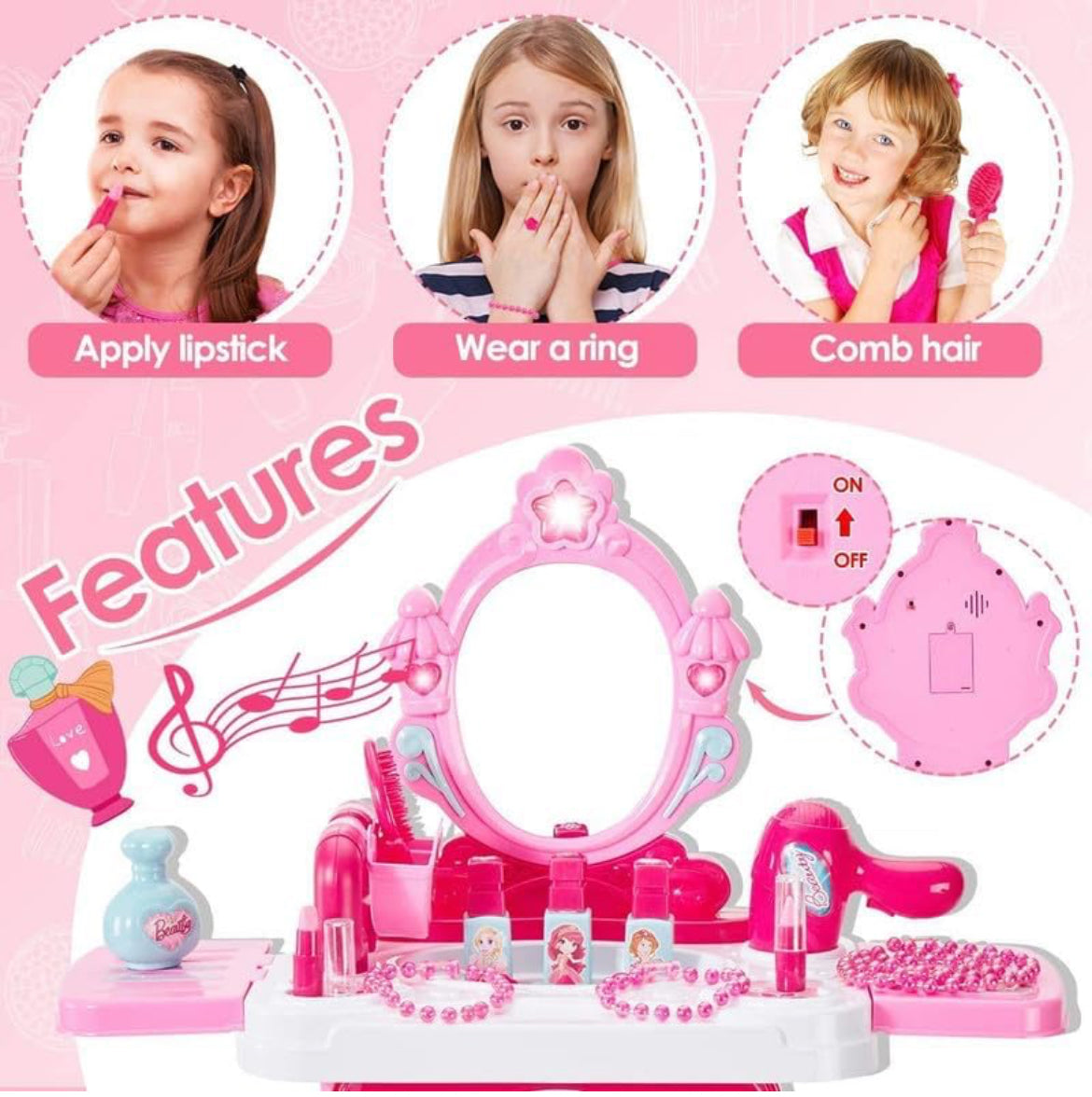 Pretend play- beauty special set for girls - Kidspark