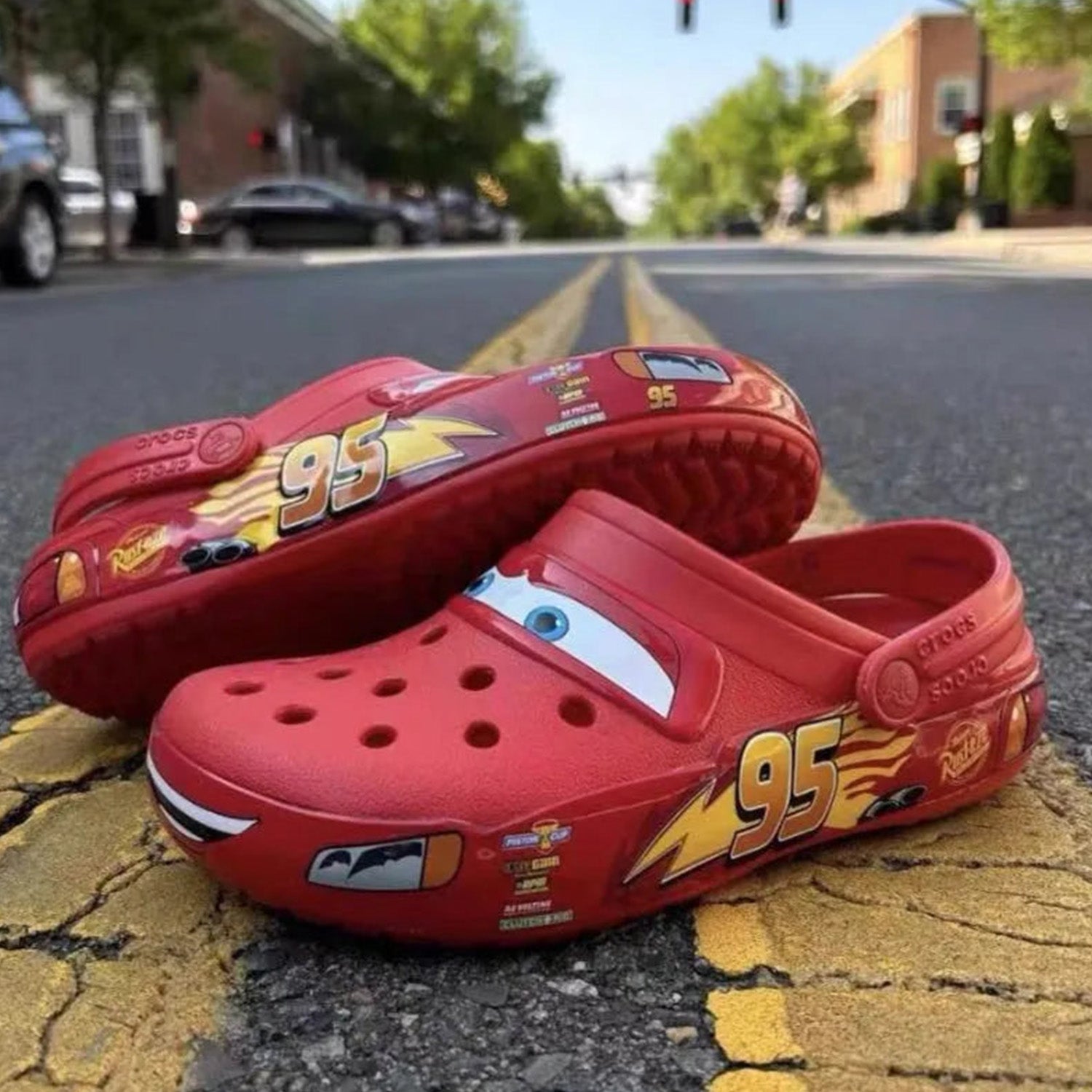 Crocs Size Flash Mcqueen Crocs Crocs Lightning McQueen Special