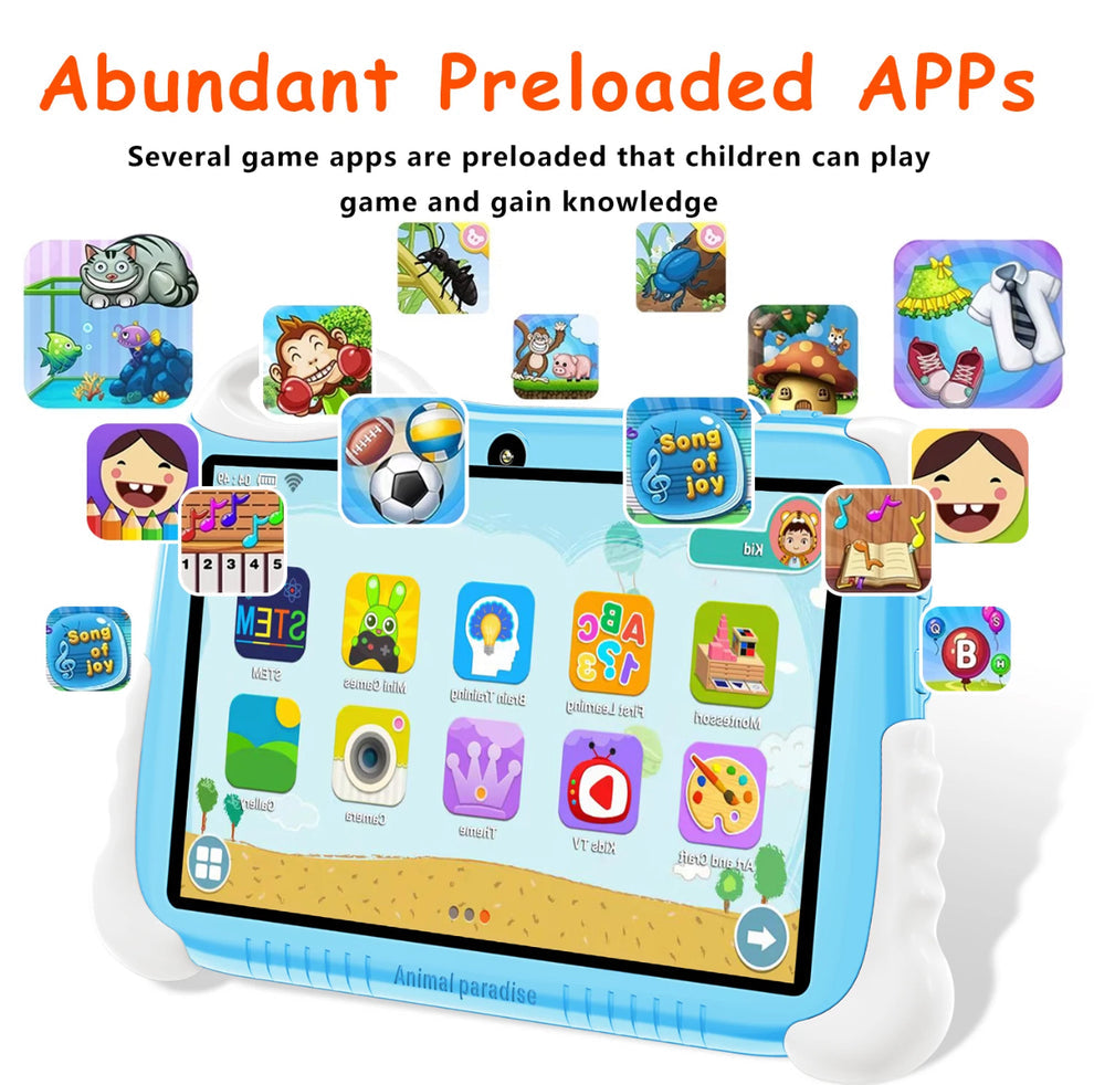 LearnTab - 7” Kids Learning Tablet| Parental Control | WiFi - Kidspark