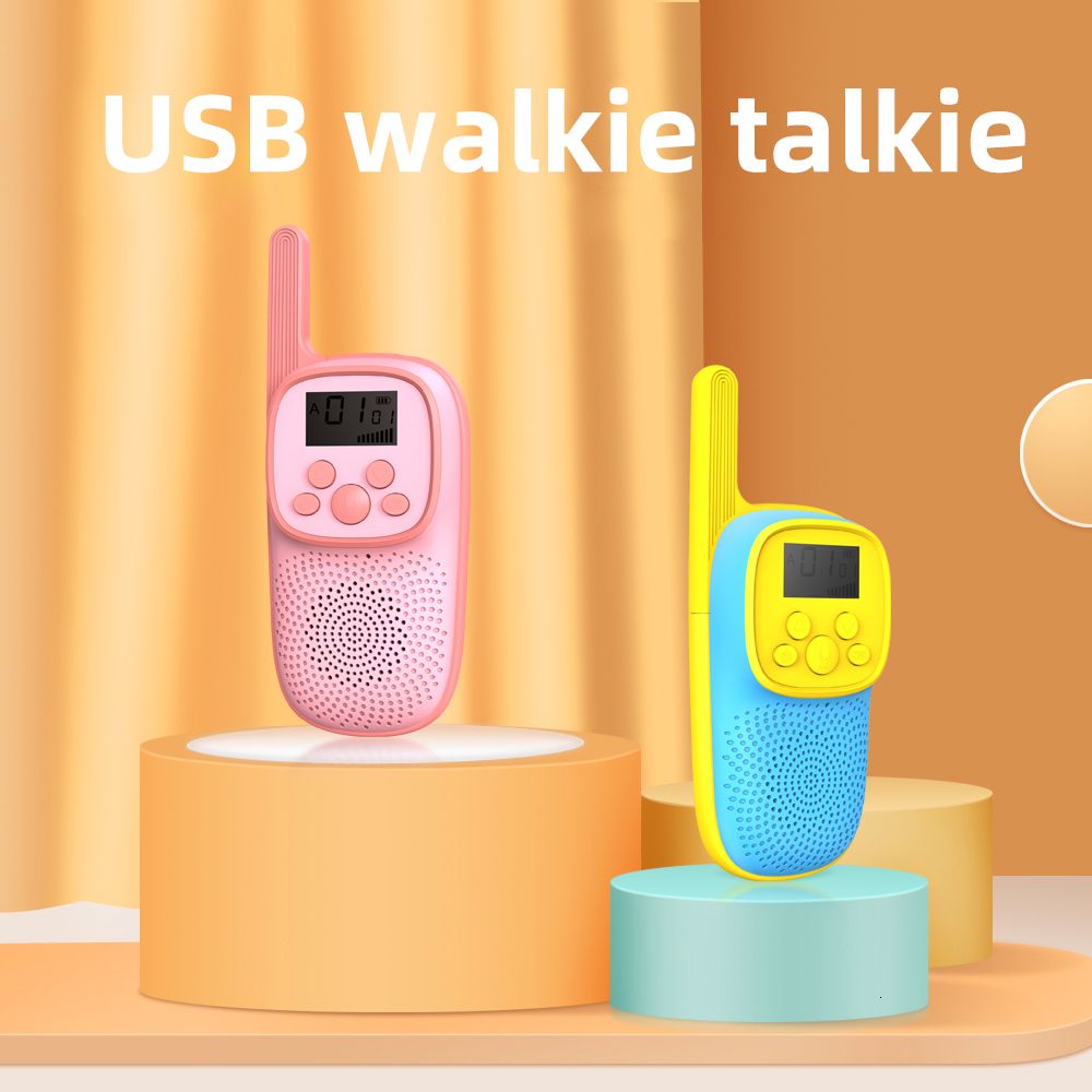 USB kids premium walkie talkie with long range connectivity - Kidspark