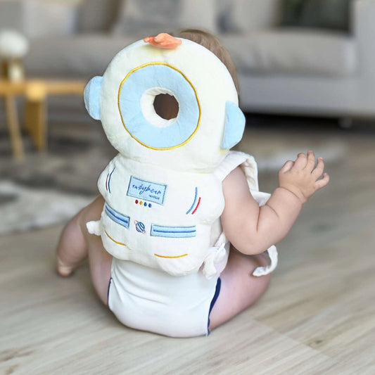 Head Protection Backpack 3D design ( velvet ) - Kidspark