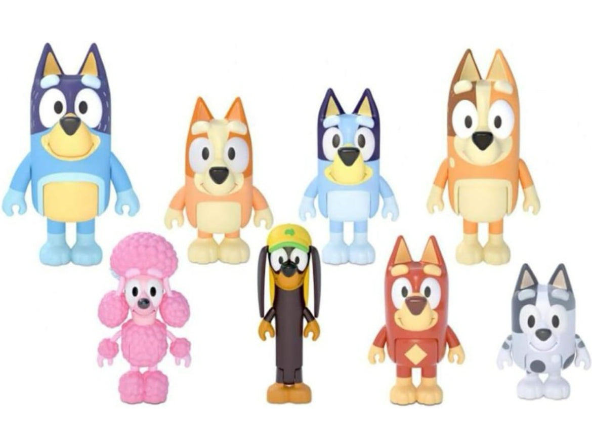 Bluey- family figure set - Kidspark