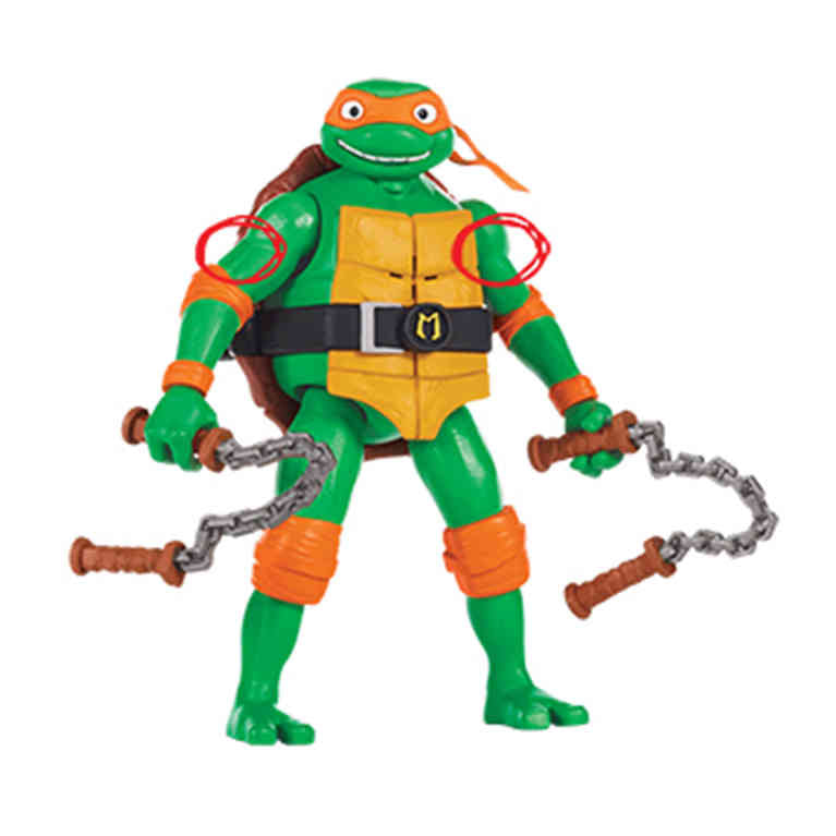 Teenage mutant ninja turtles Michelangelo figure - Kidspark
