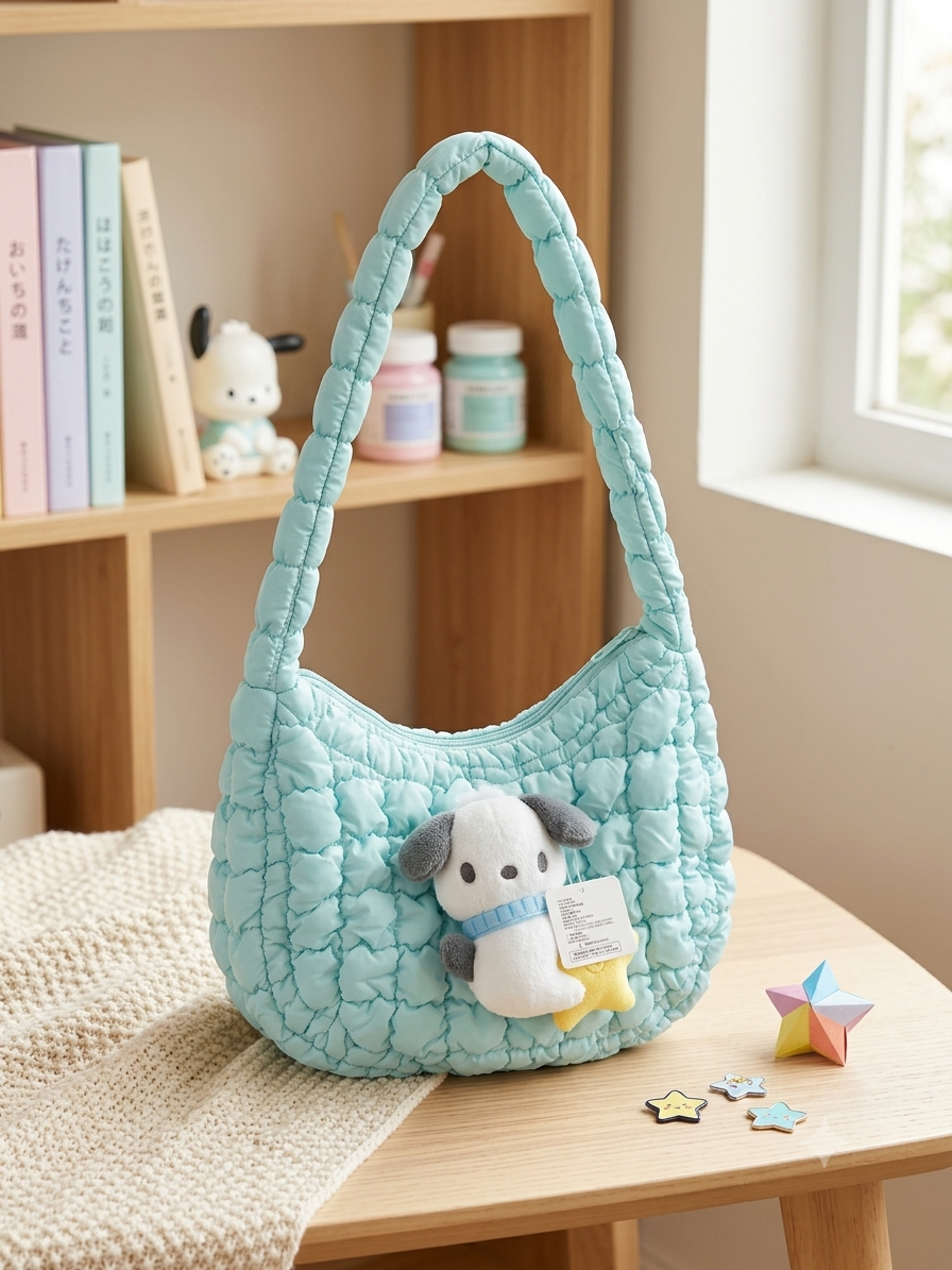SANRIO waffle cross body sidebag