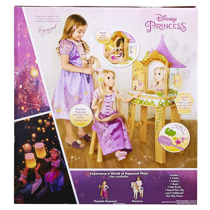 Disney Princess Rapunzel Vanity Play Set Kidspark