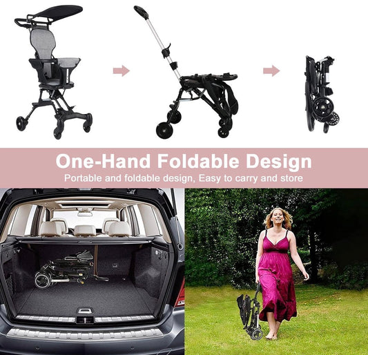 Kidspark nios baby stroller | compact | lightweight | airplane/mall friendly